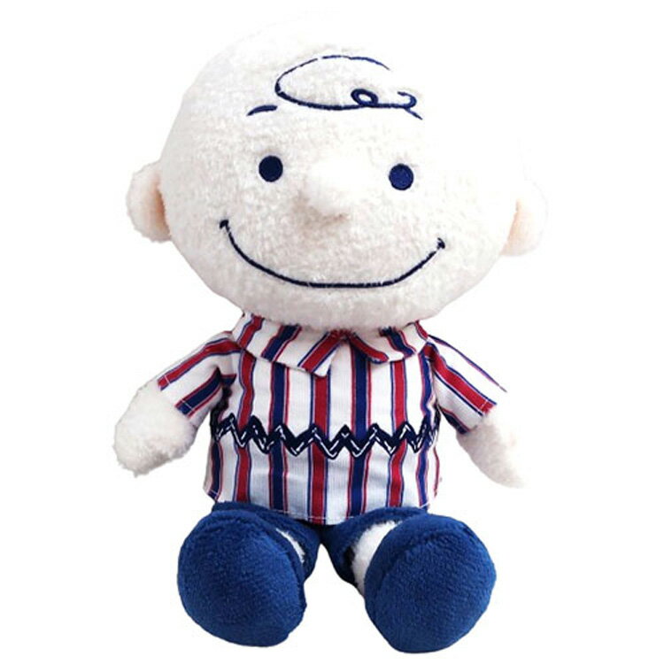 Snoopy - スヌーピー ぬいぐるみM チャーリーブラウン 197856 トリコロール PEANUTS ピーナッツ【ラッピング不可】