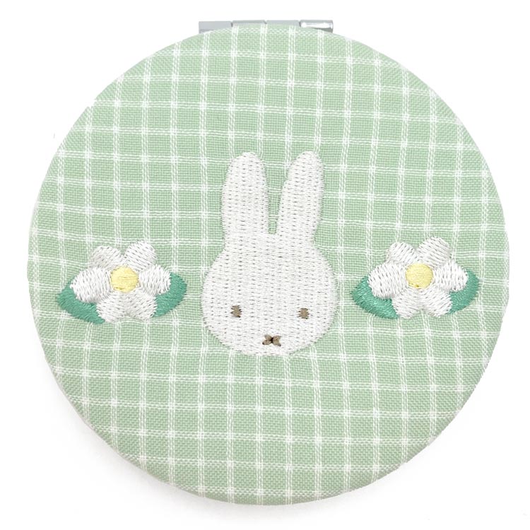ミッフィー ミラー グリーン 148952 チェックシリーズ miffy ディックブルーナ