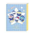 クレヨンしんちゃん×サンリオキャラクターズ パタパタメモ スター めも メモ帳 メモ紙 メッセージ 770406