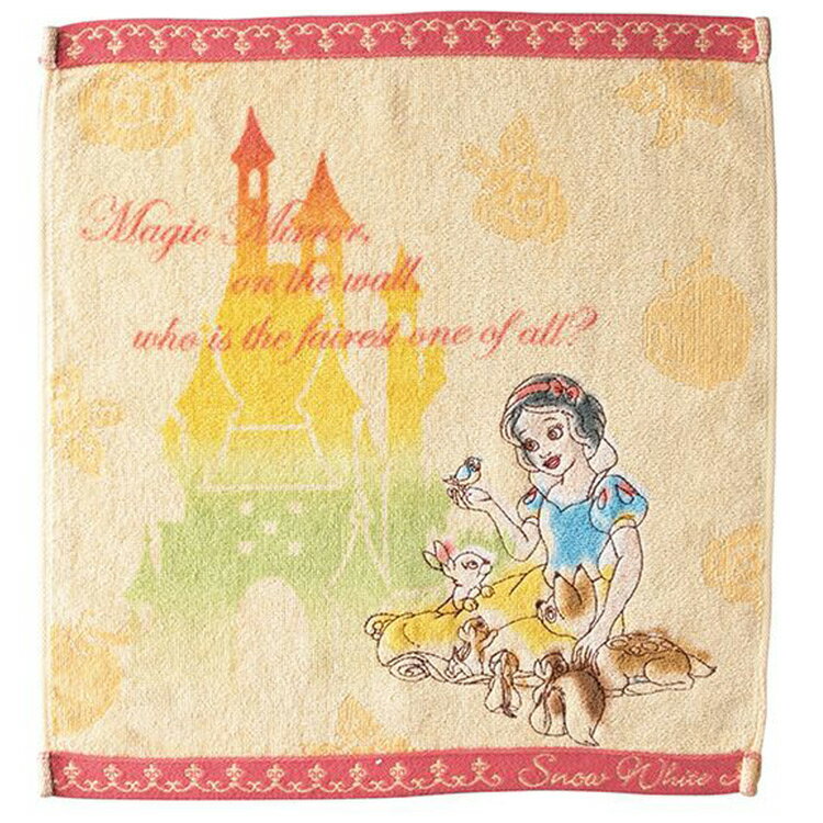 ディズニー 白雪姫 ウォッシュタオル ウォータースノー 676686 黄 Disney