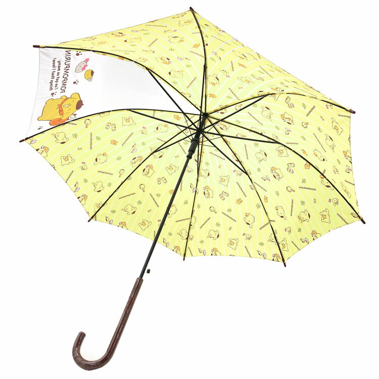 ポムポムプリン 長傘55cm ストライプ 345362 SANRIO サンリオ 【単品発送】【ラッピング不可】