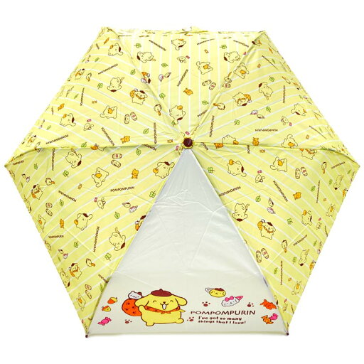 ポムポムプリン 折畳傘53cm ストライプ 345225 SANRIO サンリオ ポムポムプリン 折畳傘53cm ストライプ 345225 SANRIO サンリオ