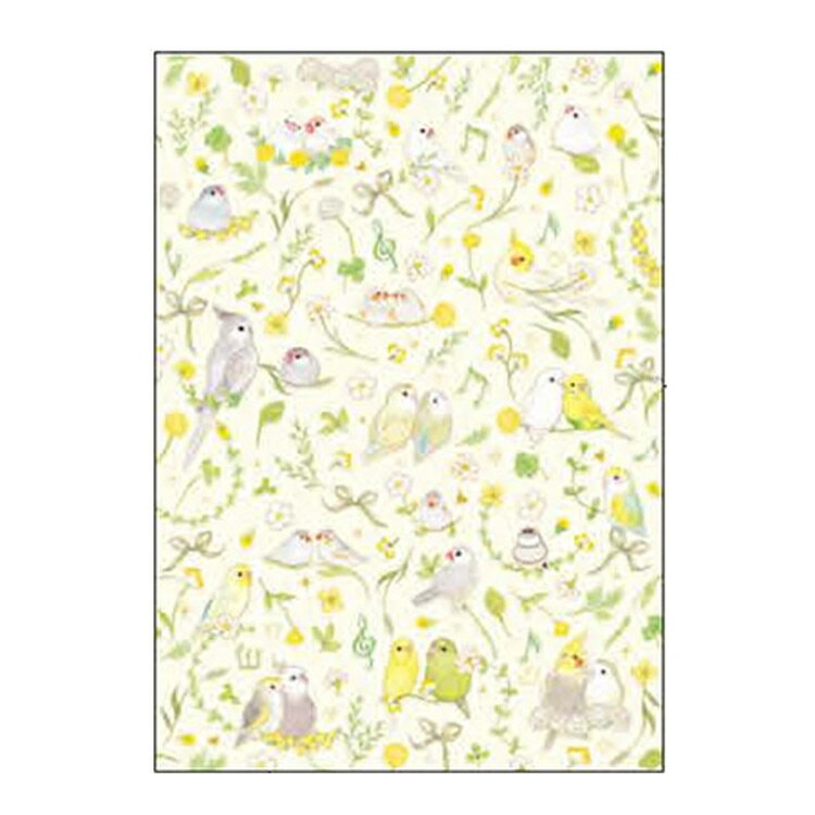 たけいみき A5ノート ナチュラルバード 157882 水彩 イラストレーター