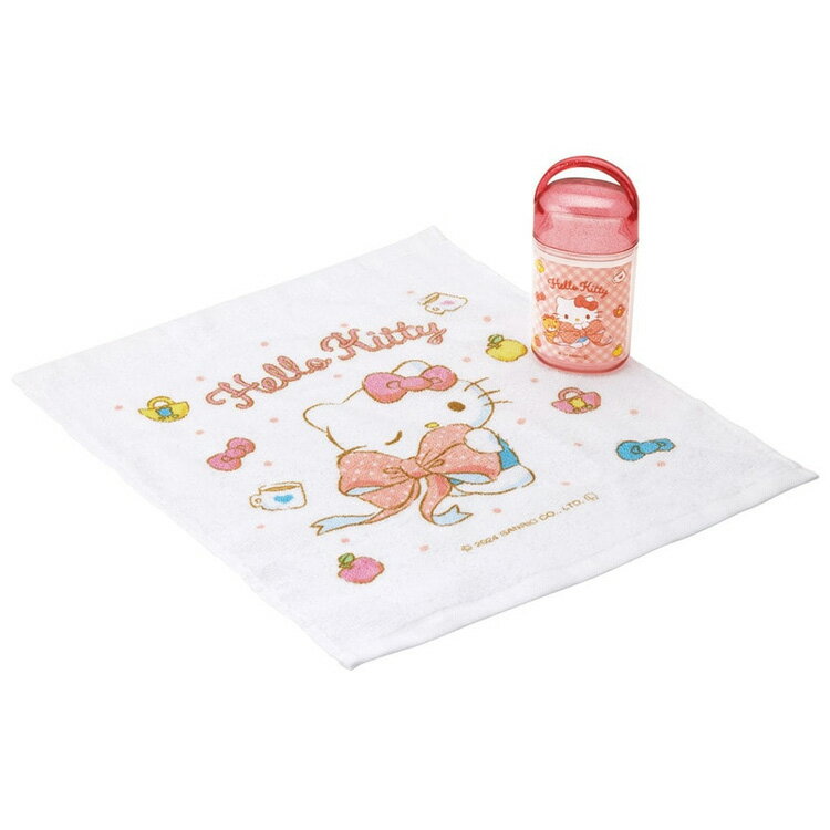 ハローキティ OA5AG 抗菌ケース付おしぼり ビッグリボン SANRIO サンリオ スケーター