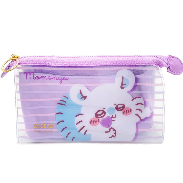 Chiikawa Clear Pouch with Gusset (Mitte)Momonga Used bookstore 780689 Something small and cute