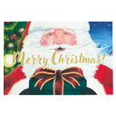 サンタカード オリジナルクリスマスカード メッセージ付き ポストカードサイズ 100×148mm 【ラッピング不可】