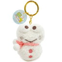 けろけろけろっぴ×かえるのピクルス カラビナマスコット 雪だるま けろけろけろっぴ 204325 第3弾