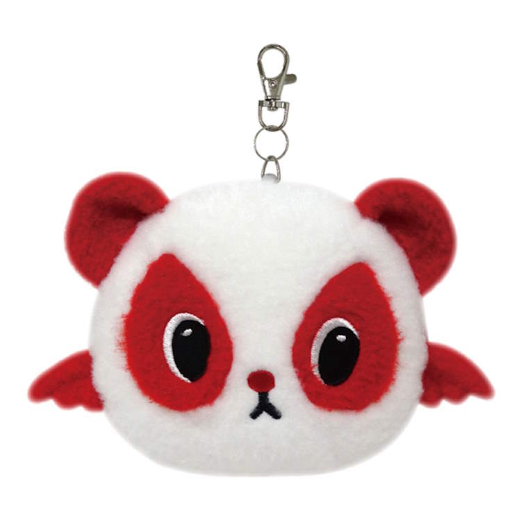 パンシェル フェイスパスケース パンデビ ポーチ 小物入れ コスメケース ダイカットフェイス リール付き ICケース 596040