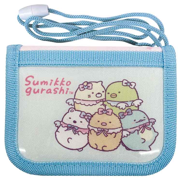 すみっコぐらし ウォレット ブルー 430361