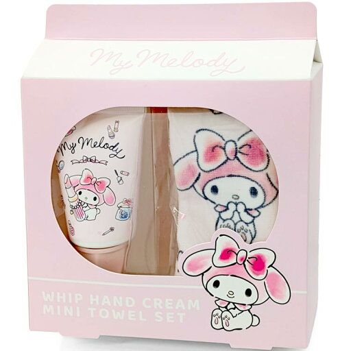 マイメロディ ホイップハンドクリーム&タオルセット 334364 SANRIO サンリオ マイメロディ ホイップハンドクリーム&タオルセット 334364 SANRIO サンリオ