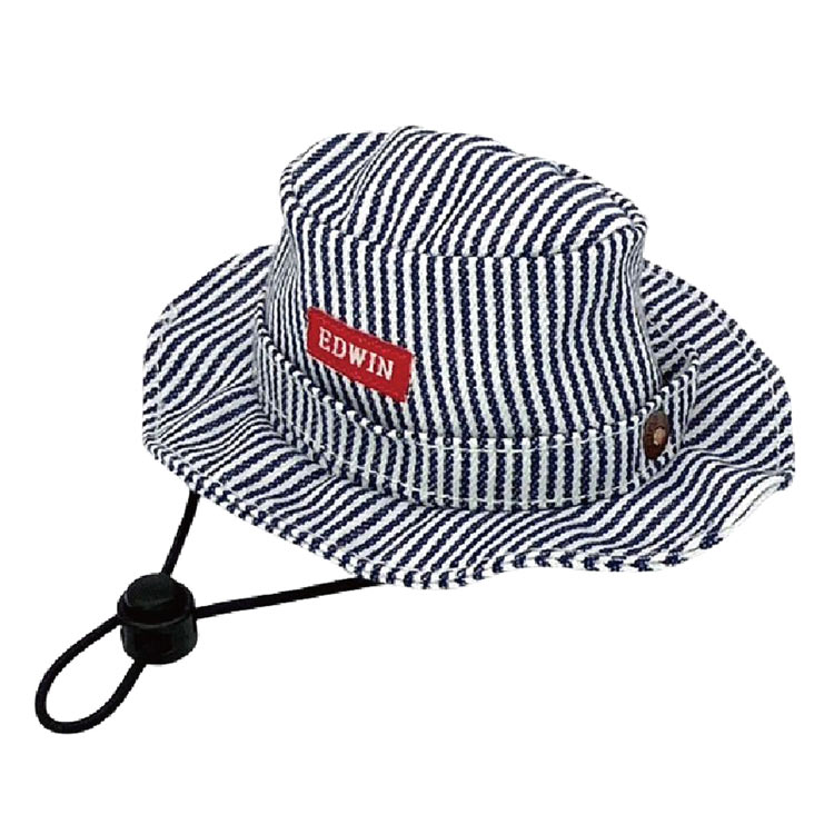 EDWIN×ピクルス ハット ヒッコリー ビーンドール用 かえるのピクルス 206664