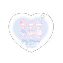 【最大1000円OFFクーポンあり】マイメロディ ハート型スライドミラー 整列 マイメロディ50th ガーリーポップハート 211052