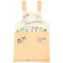 サンリオキャラクターズ キャラクター子供エプロン 転写H型 オレンジ 110cm 896962 SANRIO サンリオ(3)