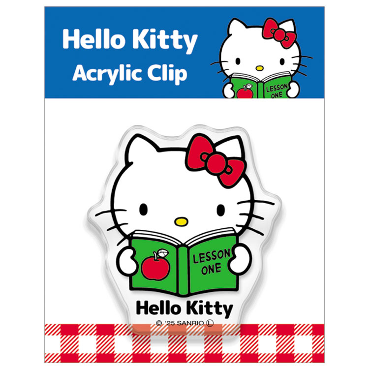 ハローキティ アクリルクリップ おべんきょう 280736 SANRIO サンリオのサムネイル
