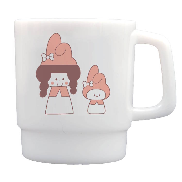 mizutama×サンリオキャラクターズ ペンスタンド マイメロディ ペン立て 小物入れ マグカップ型 コップ ..