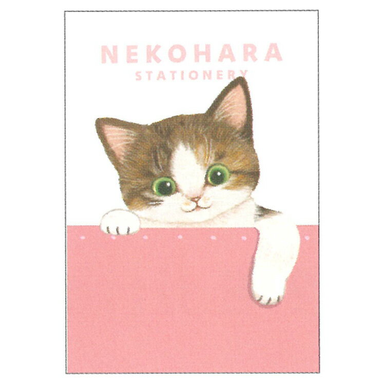 ねこハラ文具 ねこハラB6ノート ピンク 709710 霜田有沙 しもだありさ 学研ステイフル