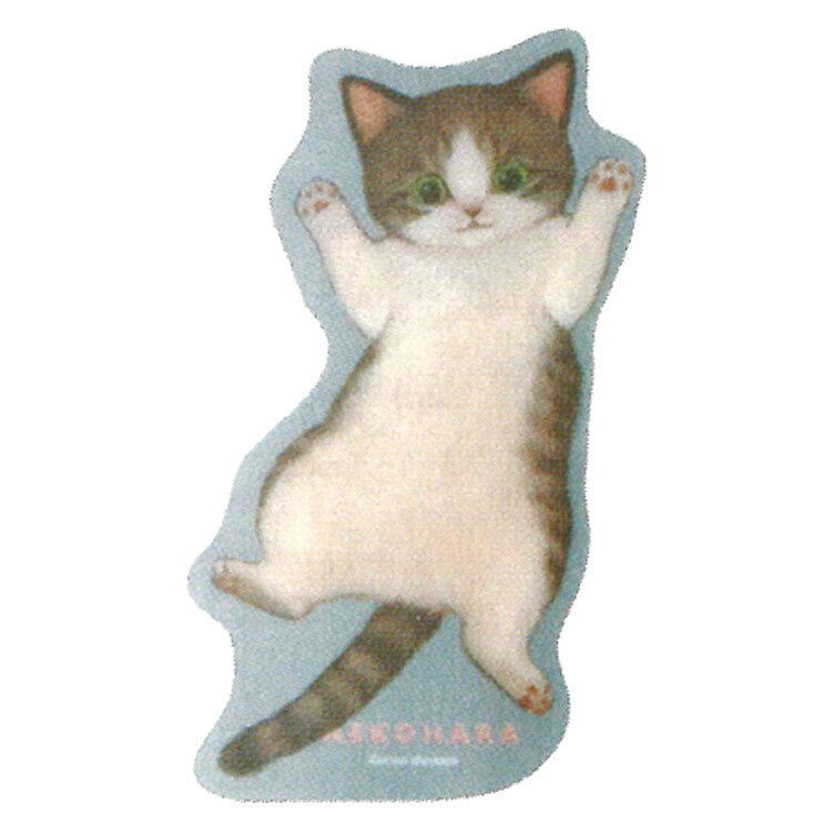 ねこハラ文具 ねこハラブックマーカー グレー 709772 霜田有沙 しもだありさ 学研ステイフル