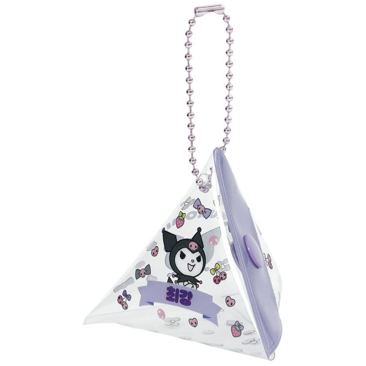 クロミ 三角テトラ型ミニポーチ 最強 078946 ハングル文字 韓国語 SANRIO サンリオ