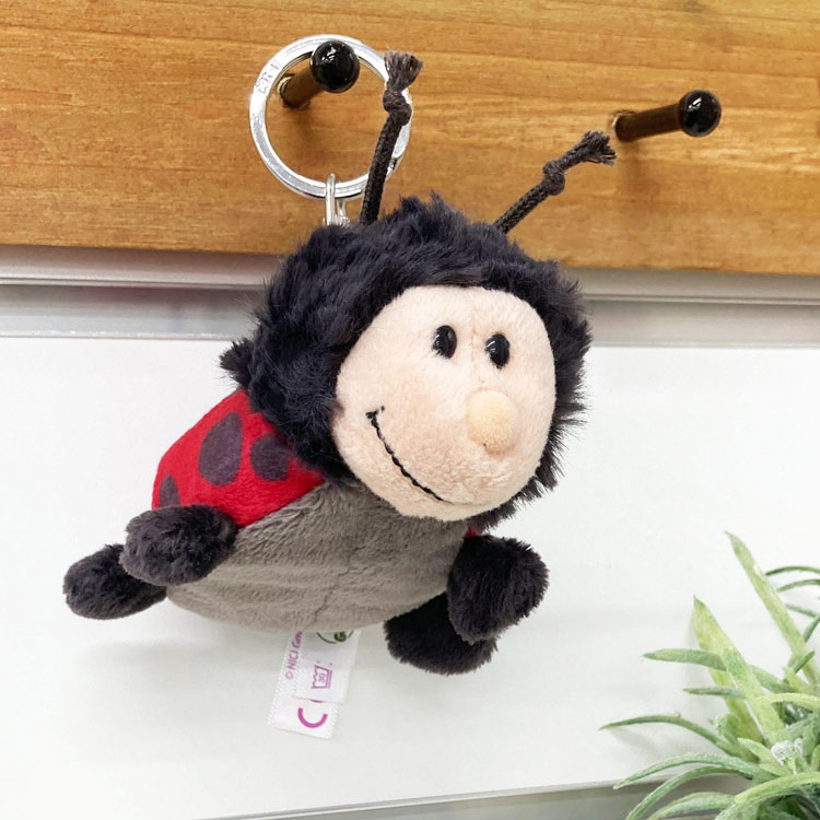 NICI ビーンバッグ テントウムシ ロッティ 9cm MeadowFriends GREEN ニキ キーリング