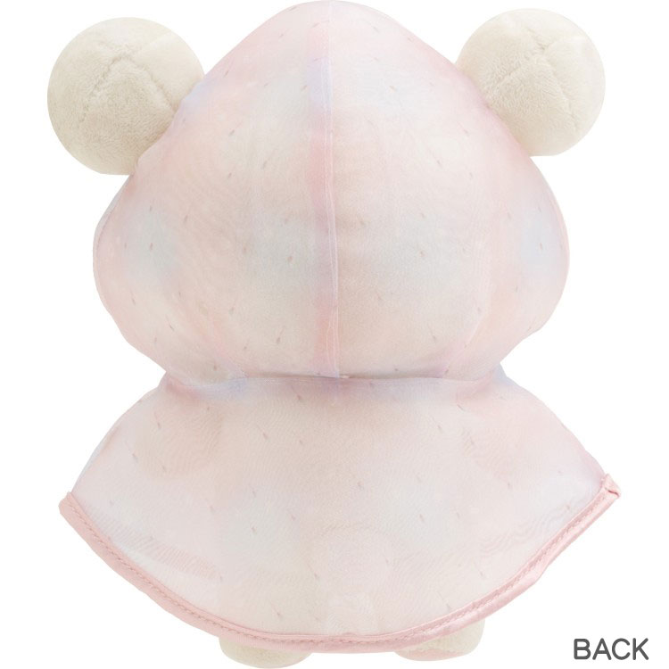 リラックマ ぬいぐるみ コリラックマ 雨のち晴れのリラックマ レインコート ピンク...