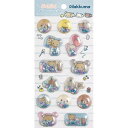 リラックマ ぷくぷくエアーシール SE66603 BASIC RILAKKUMA カプセルシール スパンコール入り
