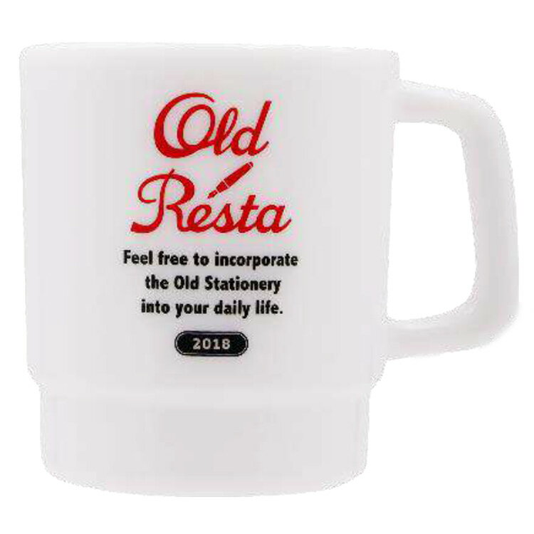FIRST EDITION OR900239 スタッキングマグ Old Resta HOME カレッジ風