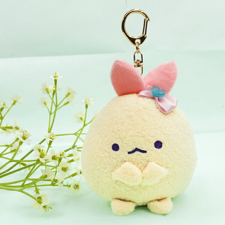 Leather - すみっコぐらし リール付きマスコット えびてんのしっぽ 990754 sumikkogurashi すみっこ