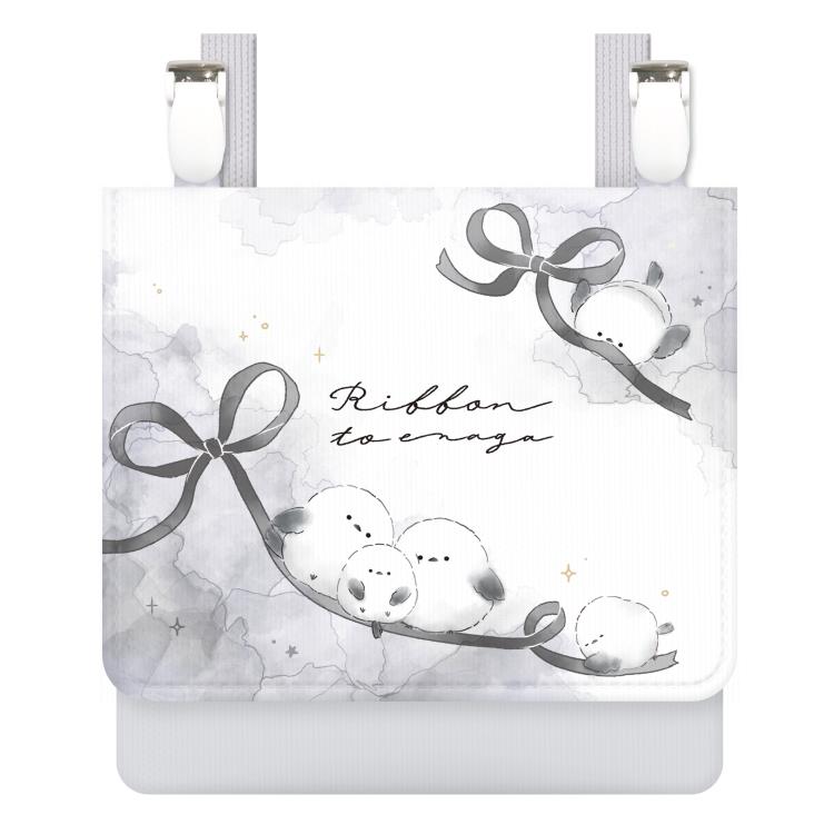 りぼんとえなが ショルダー付きマルチポッケ 932542 シマエナガ しまえなが トリ