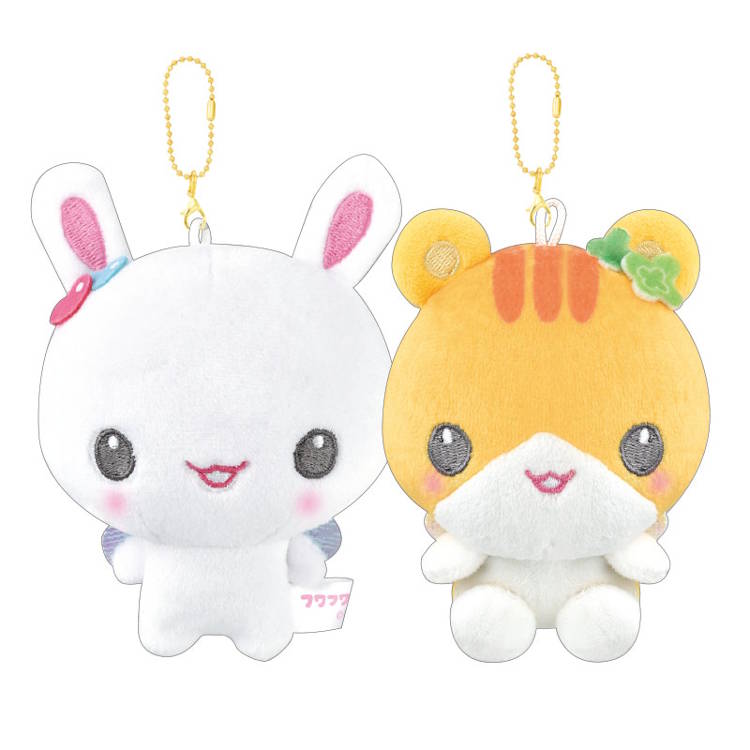 フワフワらびちゃん ニコぬいキーホルダー ぬいぐるみ キーホルダー ボールチェーン 分けあえる 平成キャラクター 297888