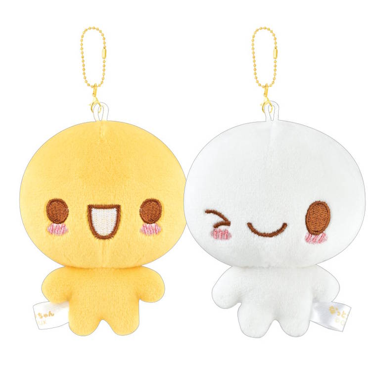 なっとうちゃん ニコぬいキーホルダー ぬいぐるみ キーホルダー ボールチェーン 分けあえる 平成キャラクター 297895