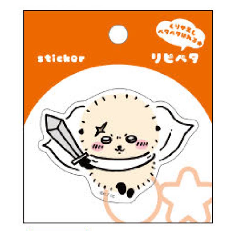 ちいかわ グッズ リピペタ ラッコ シール ステッカー 貼って剥がせる