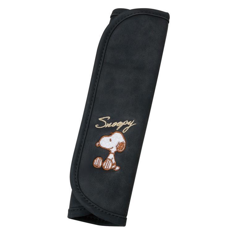 スヌーピー シートベルトパッド BK 221204 スヌーピーエレガンス カー用品 SNOOPY ピーナッツ