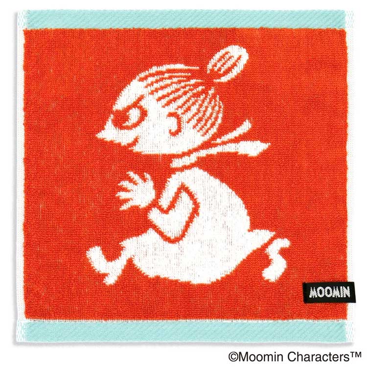 Hand Towel, Handkerchief - ムーミン 47-0280065OR タオルハンカチ オレンジ アイコン MOOMIN