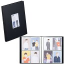 myfa N3329-24 フォトコレクションファイル ジェットブラック 推し活 ミファ リヒトラブ LIHIT LAB.