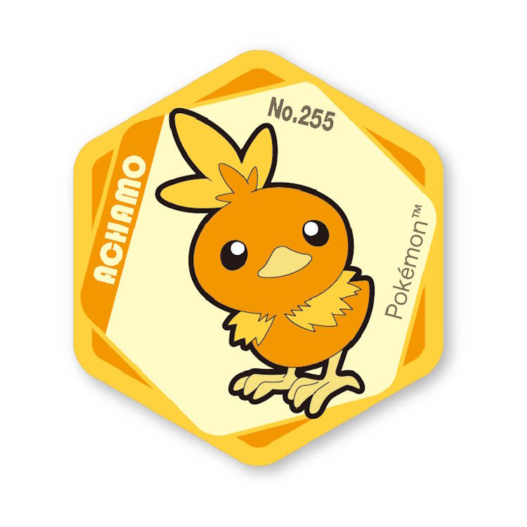 ポケットモンスター ハニカムアクリルマグネット vol.6 アチャモ 六角形 マグネット コレクション アクリルマグ...