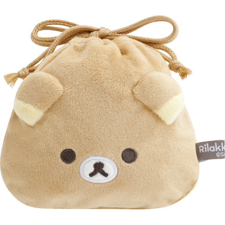 【中身はランダム】リラックマ ぬいぐるみ巾着コレクション BASIC RILAKKUMA Flower ベーシック フラワー