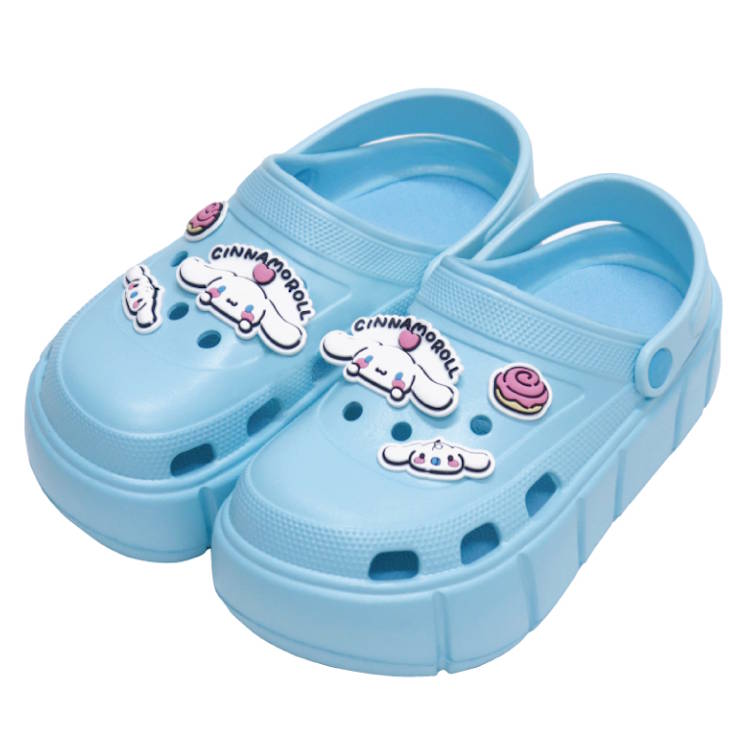 シナモロール EVA厚底サンダル 23cm 履物 さんだる つっかけ おとな 350519