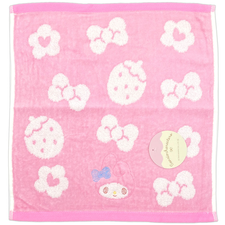 乐天商城 - マイメロディ ウォッシュタオル 088301 ナチュラルソフト SANRIO サンリオ