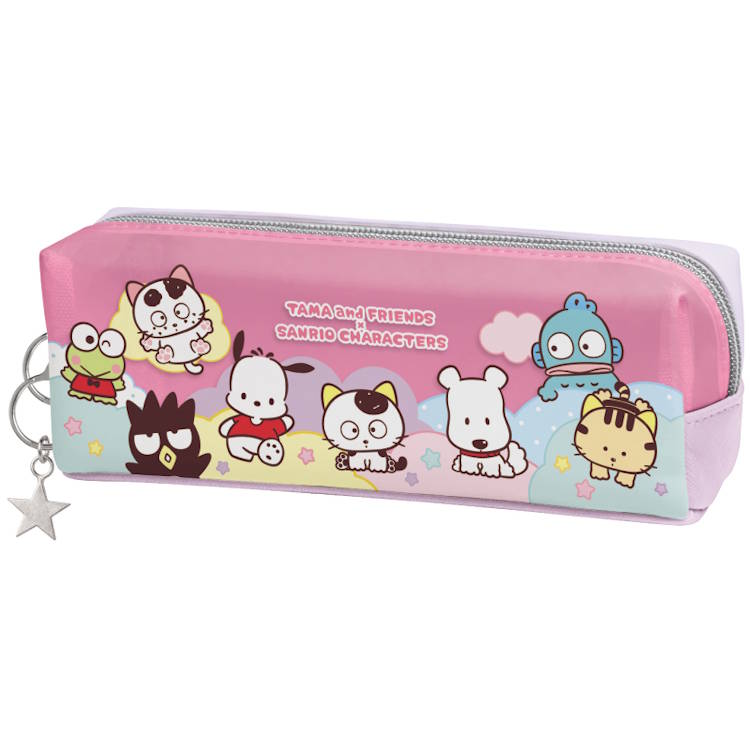 タマ&フレンズ×サンリオキャラクターズ BOXペンケース カラフルパーティー ボックスペンケース 筆箱 ふでばこ ペンポーチ 小物入れ 300762