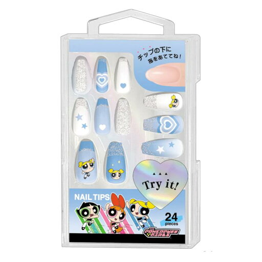 【5日限定1,000円OFFクーポンあり】パワーパフガールズ ネイルチップ バブルス 306108 パワパフ The Powerpuff Girls 【5日限定1,000円OFFクーポンあり】パワーパフガールズ ネイルチップ バブルス 306108 パワパフ The Powerpuff Girls