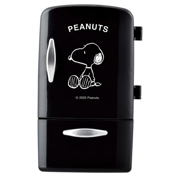 スヌーピー リトルれいぞうこチェスト ブラック 307983 PEANUTS ピーナッツ 黒