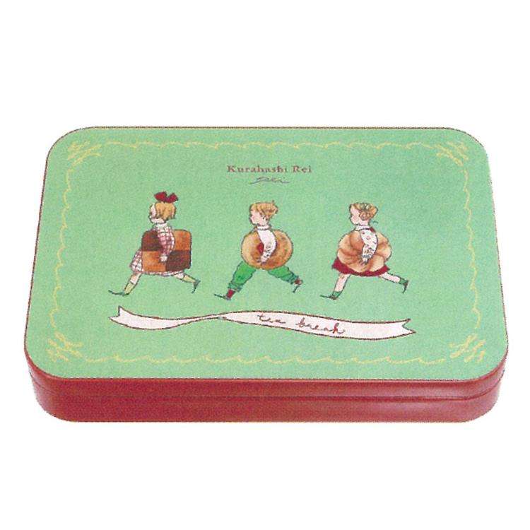 くらはしれい 缶入りポストカード GR 710396 イラストレーター 絵本 レトロ