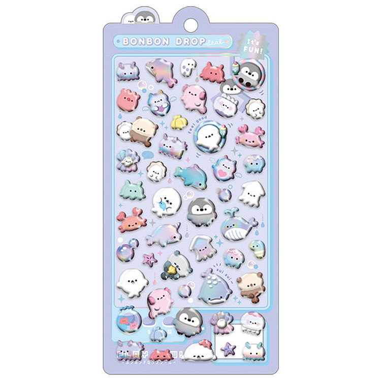 ぷかぷかボンボン ボンボンドロップシール 811830 クーリア【お1人様1点限り】のサムネイル