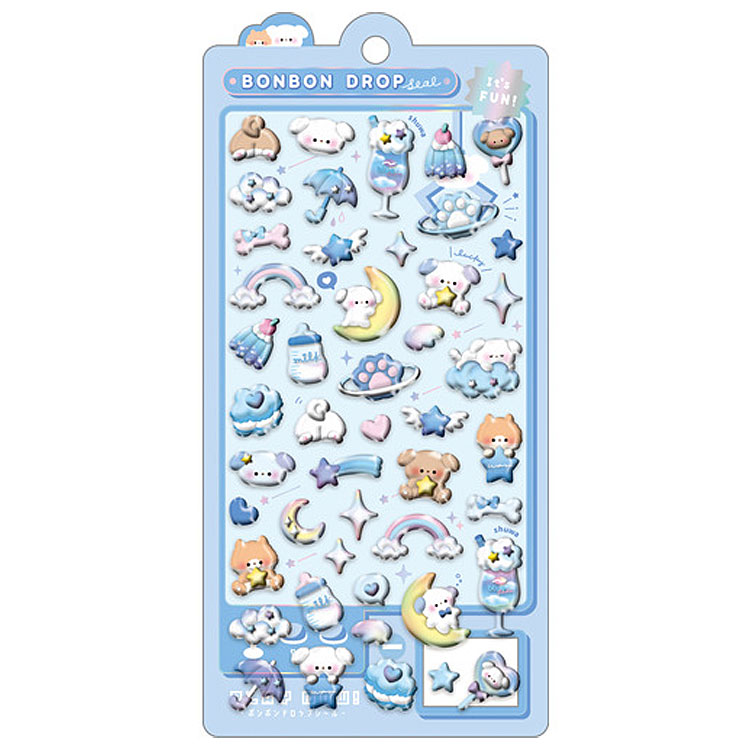 わんわんボンボン ボンボンドロップシール 910533 クーリア【お1人様1点限り】のサムネイル