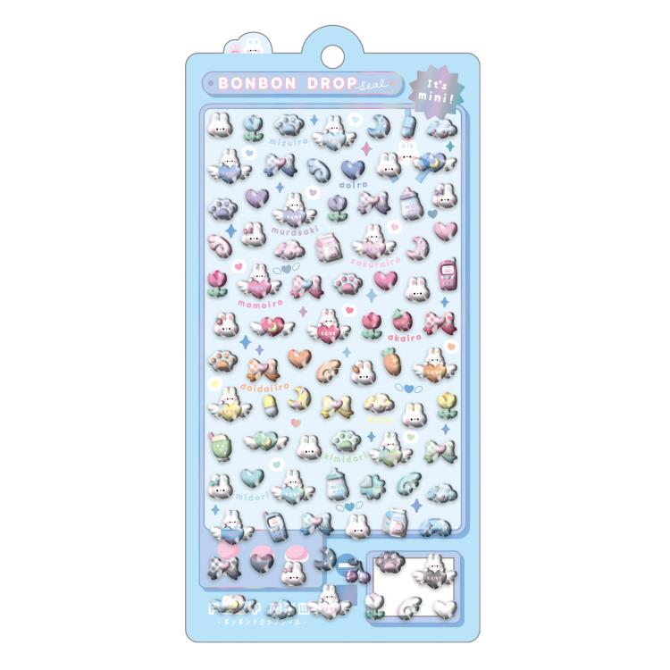 なないろボンボン ボンボンドロップシール ミニ 912551 ファンシー【お1人様1点限り】のサムネイル