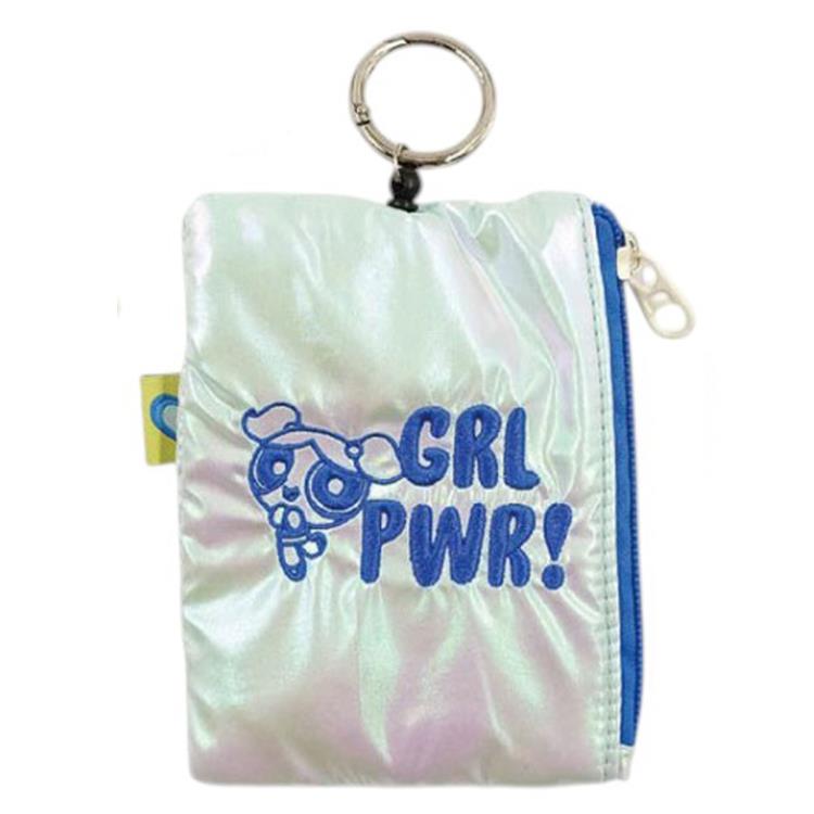 パワーパフガールズ オーロラ パスポーチ バブルス パスケース 小物入れ リール付 246375