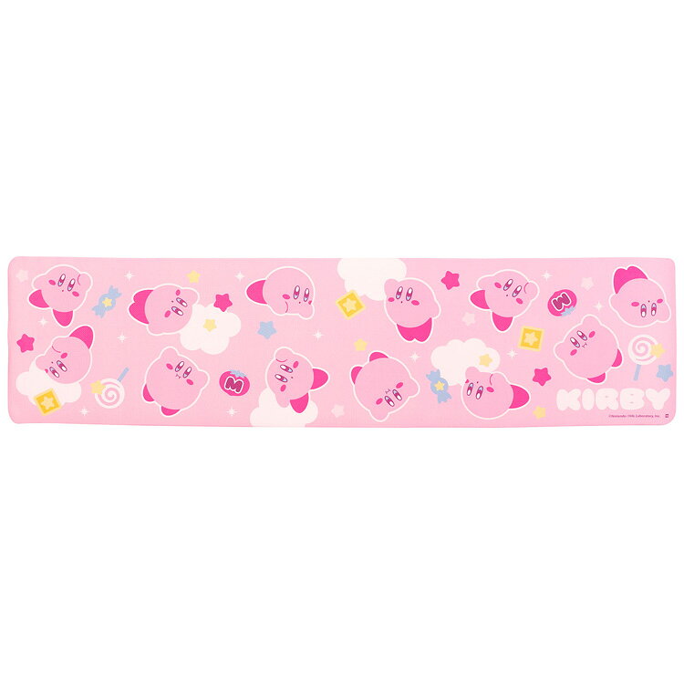Rakuten - 星のカービィ PVCキッチンマット45×180 ふわふわお散歩 927252 キャラクター ピンク