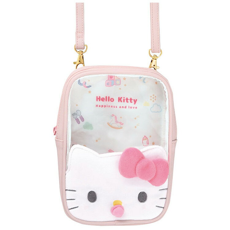 ハローキティ クリアショルダーポーチ ベビーデザイン 313427