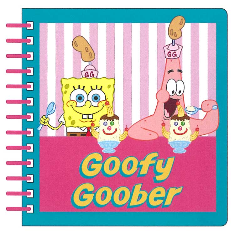スポンジボブ スクエアリングノート イラスト アイスクリームショップ 第4弾 406060