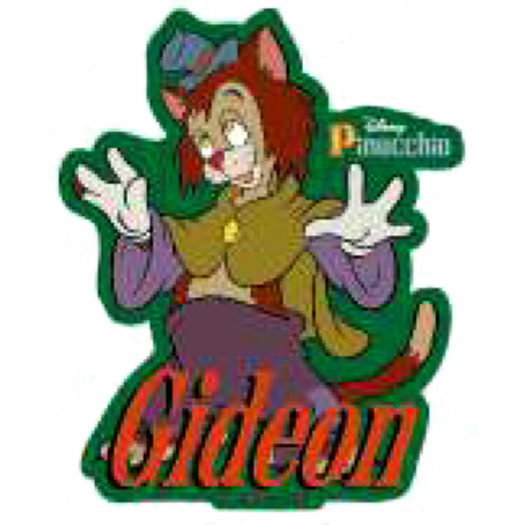 ピノキオ キャラクターステッカー ギデオン 208303 Disney ディズニー